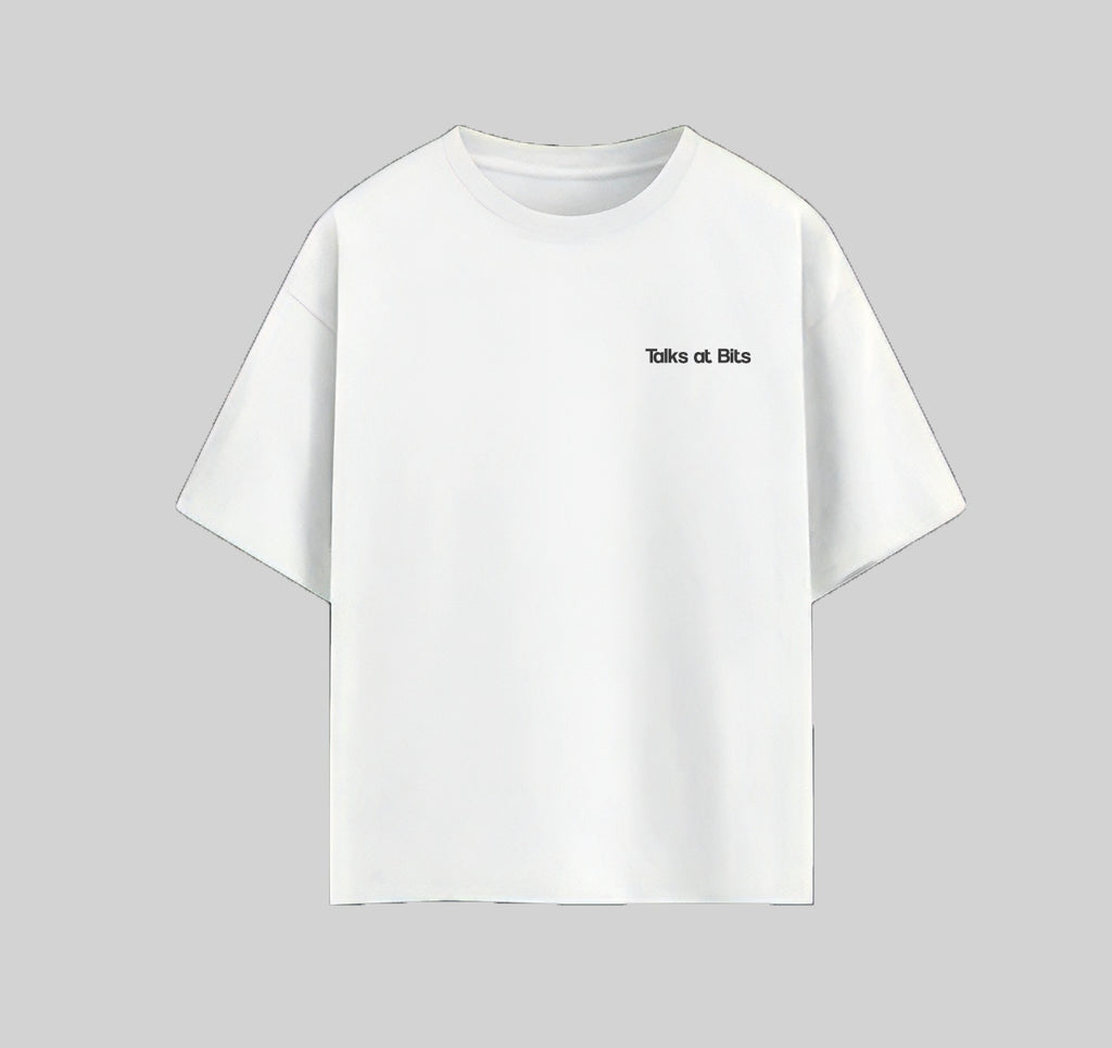 8 am Tut Oversized puffed T-shrit.