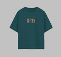 BTS printed Tshirt with a clock