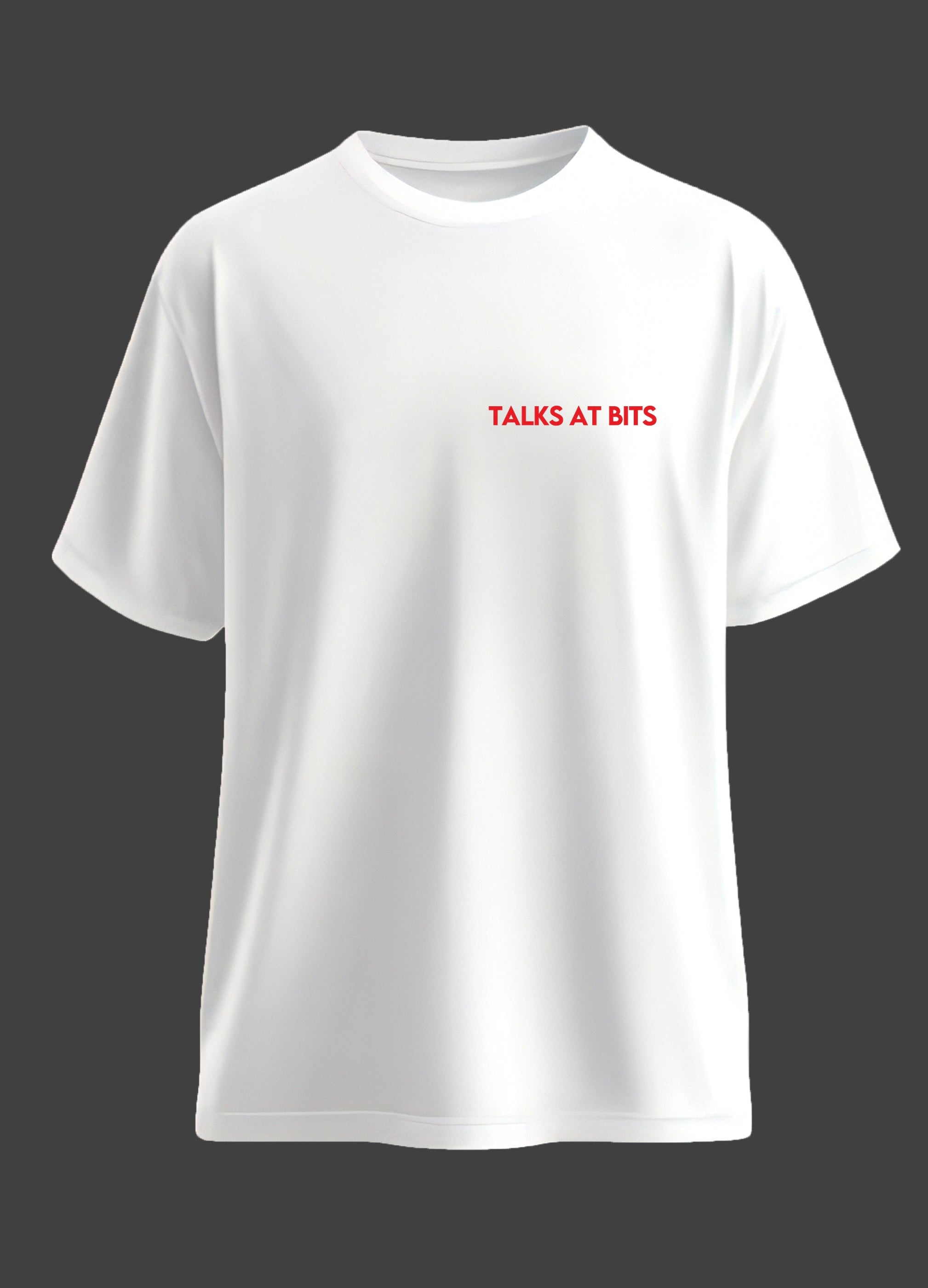 talks at bits lingo tshirt.