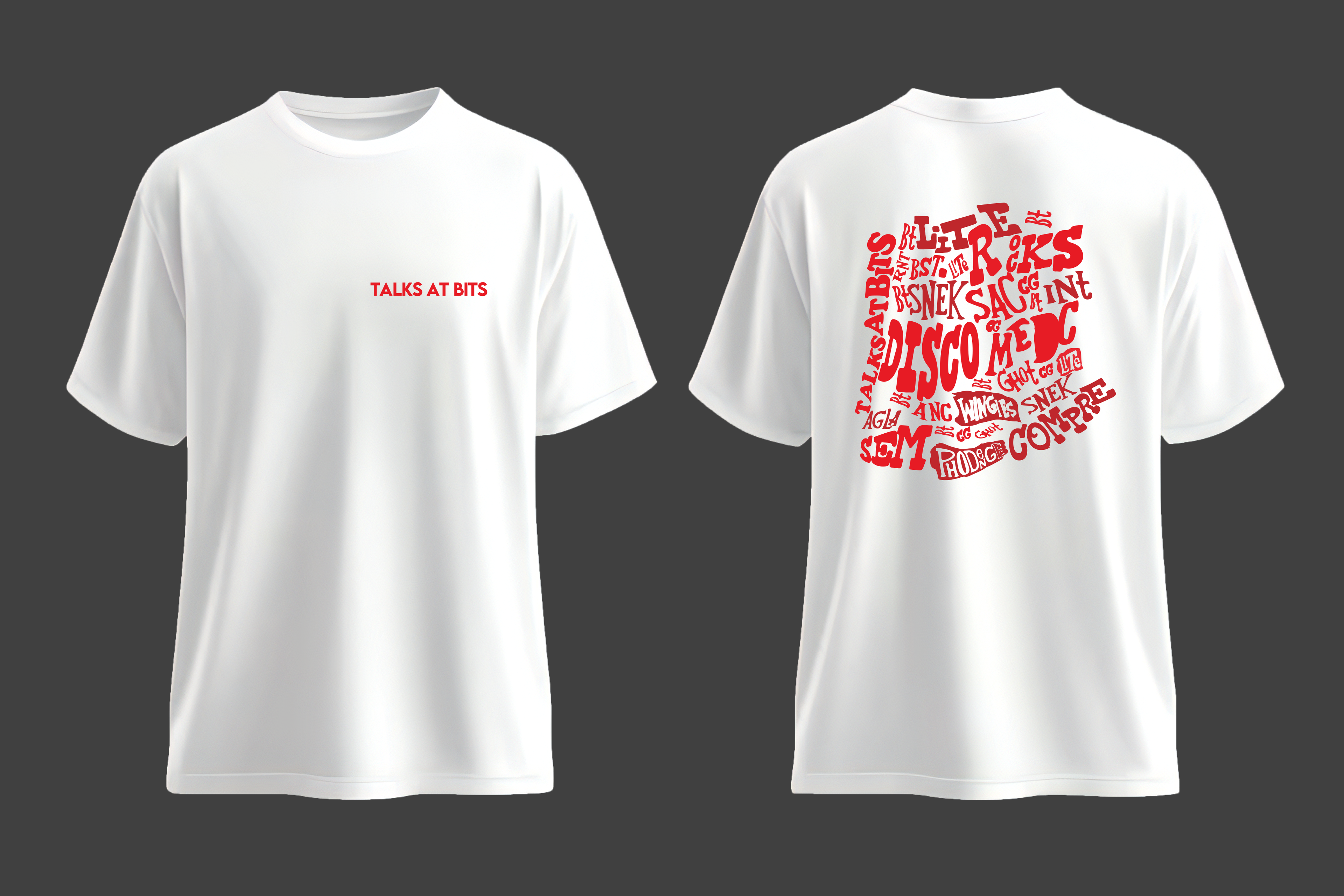 talks at bits lingo tshirt.